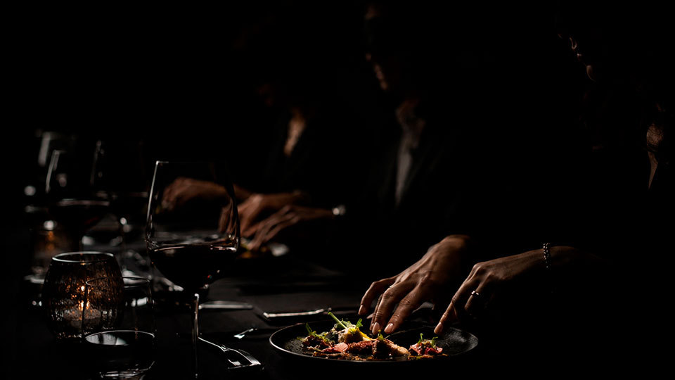 Prøver Dinner in the Dark til frokost eller aftensmad